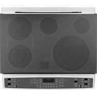 GE PS920SFSS Profile 30" Stainless Steel Electric Slide-In Smoothtop Range - Convection N4