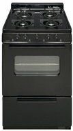 24 in. 2.97 cu. ft. Gas Range in Black N2