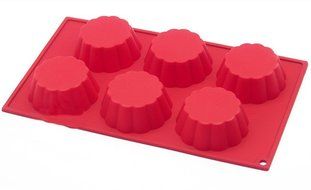 Muffin Cups Each Egg Tarts Silicone Cake Mold Baking Tools A Microwave Oven Use Baking Tray .(12 each) (12) N18