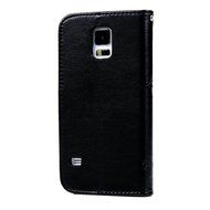 S5 Case,Samsung Galaxy S5 Case (i9600) - Wallet Embossed Flower Tree PU Leather Soft TPU Inner Cover with Magnetic... N51