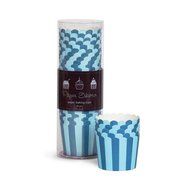 Paper Eskimo Baking Cups with Red Stripes, 25-Pack N6
