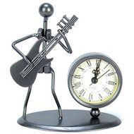Musical instrument fashion creative iron clock C68 N2