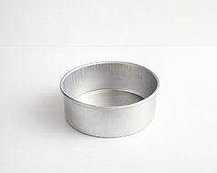 Cake Pan Set of 3, 6", 8" 10", Round 3 Inches Professional Aluminium Pans N2