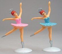 Ballerina Cake Toppers - 2 pcs