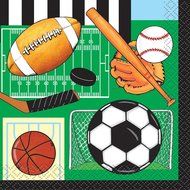 Cardboard Classic Sports Cake Bunting Topper N11