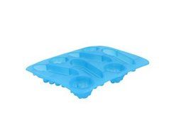 Titanic Ocean Liner and Iceberg Shaped Ice Cube Trays Ice Mold Ice Maker (Blue) N3