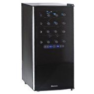 Wine Enthusiast Silent 32 Bottle Touchscreen Wine Refrigerator (2-Temp) N2