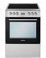 Blomberg BERU24100SS 24&quot; Freestanding Electric Range with 2.3 cu. ft. and True Convection Oven, Stainless Steel N3