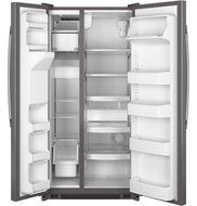 GE GSE22ESHSS 21.8 Cu. Ft. Stainless Steel Side-By-Side Refrigerator - Energy Star N5