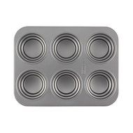 Cake Boss Specialty Nonstick Bakeware 2-Piece Round and Square Mini Stacked Cakelette Pan N2