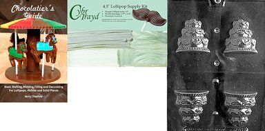 Cybrtrayd W062 3D Wedding Cake Chocolate Candy Mold with Exclusive Cybrtrayd Copyrighted Chocolate Molding Instructions N3