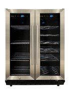 Vinotemp VNTVT-36 Dual-Zone Wine &amp; Beverage Cooler