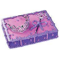Oasis Supply Cake Decorating Kit, Princess Jewel Crown/Tiara and Jewel Wand