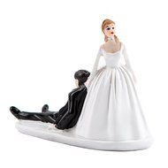Better Line Funny Decorative Cake Toppers - Bride Carrying the Groom Cake Topper N18