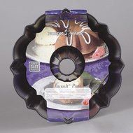 Bundt Cake Pan 12 Cup Non-Stick Aluminum Black