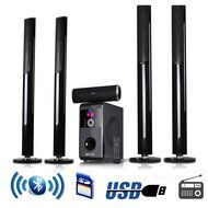 beFree Sound 5.1 Channel Surround Sound Bluetooth Speaker System - 1 Year Direct Manufacturer Warranty