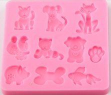 HSE Silicone Cake Mould Handmade Animal Model Baking Equipment N2