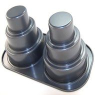 2 Cavity Three Tier Cake Pan N2