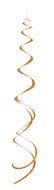 Plastic Hanging Swirl Decorations, 26&quot;, Light Blue, 8 Count N22