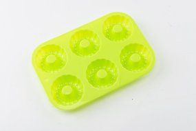 6 Cavity Circle Shape Cookie Cake Doughnut Mold Homemade DIY Baking Mould N2