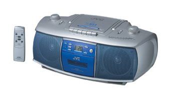 JVC RC-ST1 CD Boombox (Silver)