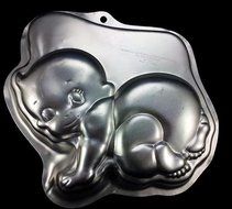 Wilton Baby Shower Special Delivery Crawling Baby Cake Pan (2105-2003, 2000)