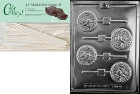 Cybrtrayd J104 Air Force Pop Jobs Chocolate Candy Mold N4