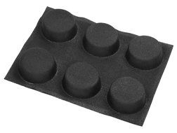 Dltsli Silicone Non Stick Perforated Baking Liners Mat Bread Buns Mold Subway Bread Mould N7