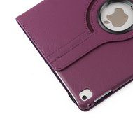 ipad Case Red,TechCode 360 Degrees Rotating Magnetic PU Leather with Stand Smart Auto Sleep/Wake Feature Case... N63
