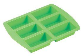 Parukinzoku suite Cross Heart 2 silicone mini pound cake baked type plate 6 Quai up Green D-1591