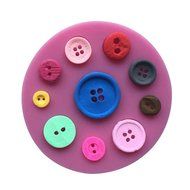 Karen Baking Different Sizes Of Buttons Shape 3D Silicone Cake Mold For Cake Fondant Decorating N3