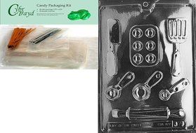 Cybrtrayd J079 Baking Set Jobs Chocolate Candy Mold N4