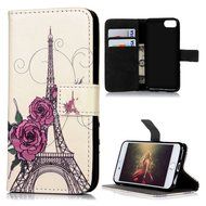 iPhone 7 Case (4.7 inch) - Wallet Folio Flip Premuim PU Leather Case Colorful Print Design with Stand Magnetic... N112