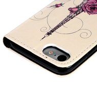 iPhone 7 Case (4.7 inch) - Wallet Folio Flip Premuim PU Leather Case Colorful Print Design with Stand Magnetic... N113