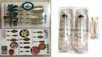 BeFun Cake Decorating Supplies for 3D Gelatin Art Tools&ndash;Jello Shots -Jelly Cake- Set 10 pcs for Beginners and... N19