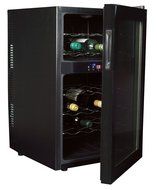Koolatron Dual Zone Wine Cellar Black/24 Bottle N3