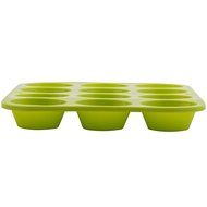 Marathon Housewares KW200011YE Premium Silicone 12 Cup Mini Muffin Pans, Yellow N8