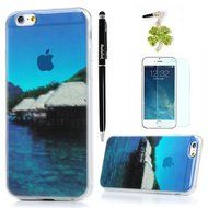 iPhone 6S Case,iPhone 6 Case (4.7") - Fancy Scenery Series Slim Fit Shock-absorption Soft TPU Rubber Skin Gel... N8