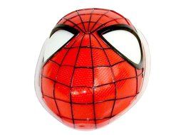 Spiderman Head Cake Topper with Light Up Eyes &amp; 12 Cupcake Rings, DecoPac, Marvel. N9