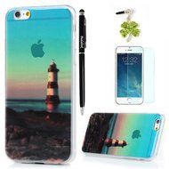 iPhone 6S Case,iPhone 6 Case (4.7") - Fancy Scenery Series Slim Fit Shock-absorption Soft TPU Rubber Skin Gel... N9