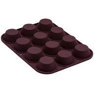 Marathon Housewares KW200011YE Premium Silicone 12 Cup Mini Muffin Pans, Yellow N10
