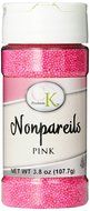 CK Products 4 Ounce Non Pareils Bottle, Pink N2