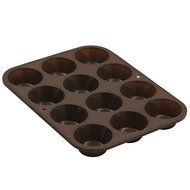 Marathon Housewares KW200011YE Premium Silicone 12 Cup Mini Muffin Pans, Yellow N11