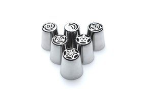 12PCS/Set Cake Decorating Tips Nozzles with Storage Box - Pastry Frosting Icing Russian Piping Tips - Sugarkraft... N7
