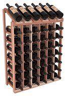 Wine Racks America Redwood 6 Column 8 Row Display Top Kit. 13 Stains to Choose From! N11