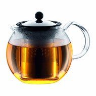 Bodum Assam Shiny Tea Press With Stainless Steel Filter 1L / 34oz N6