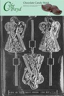 Cybrtrayd C158 Large Angel Life of the Party Chocolate Candy Mold with Exclusive Cybrtrayd Copyrighted Chocolate...