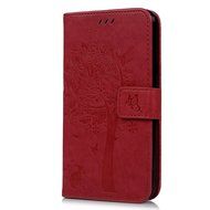 J7 Case,Samsung Galaxy J7 Case (2015 Version) - Wallet Embossed Butterflies Tree Premuim PU Leather Soft TPU Inner... N17