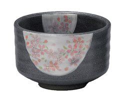 [Matcha Bowl] Mino-yaki Maruyoshi Hangetsu Sakurazukushi Matcha Chawan [Japan Import]