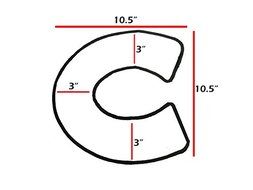 Horse Shoe Shaped Birthday Novelty Baking Cake Tin Pan N5